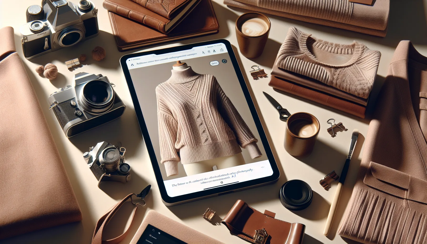 Imagem de capa: O Futuro dos Catálogos de Moda: IA vs Fotografia Tradicional