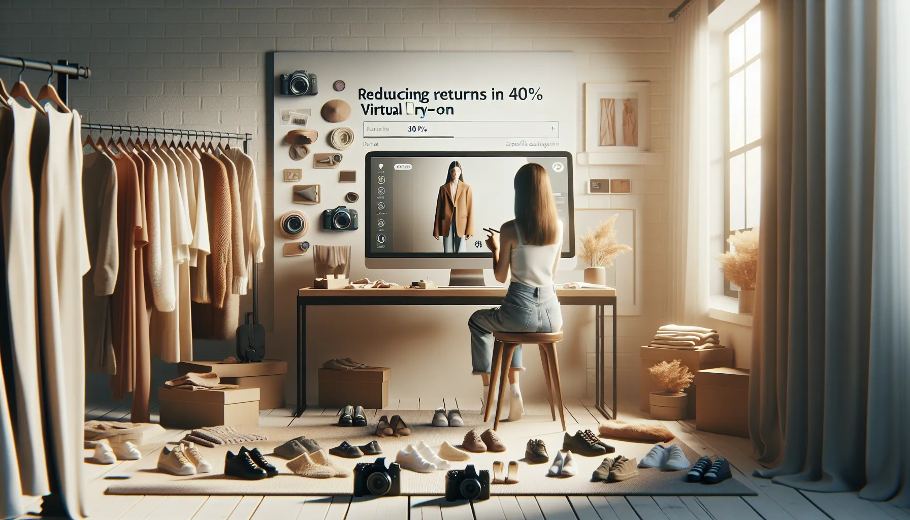 Imagem de capa: Reduza Devoluções em 40% com Try-On Virtual